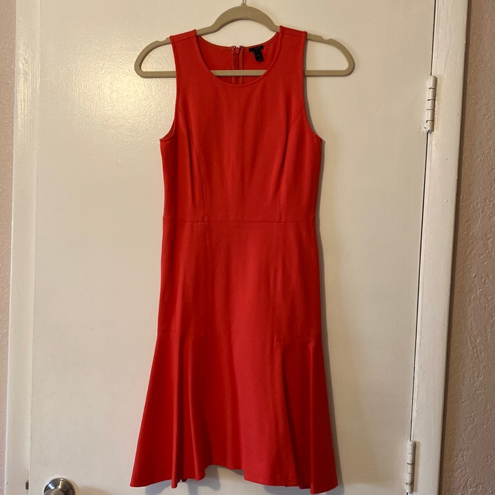 Coral summer dress